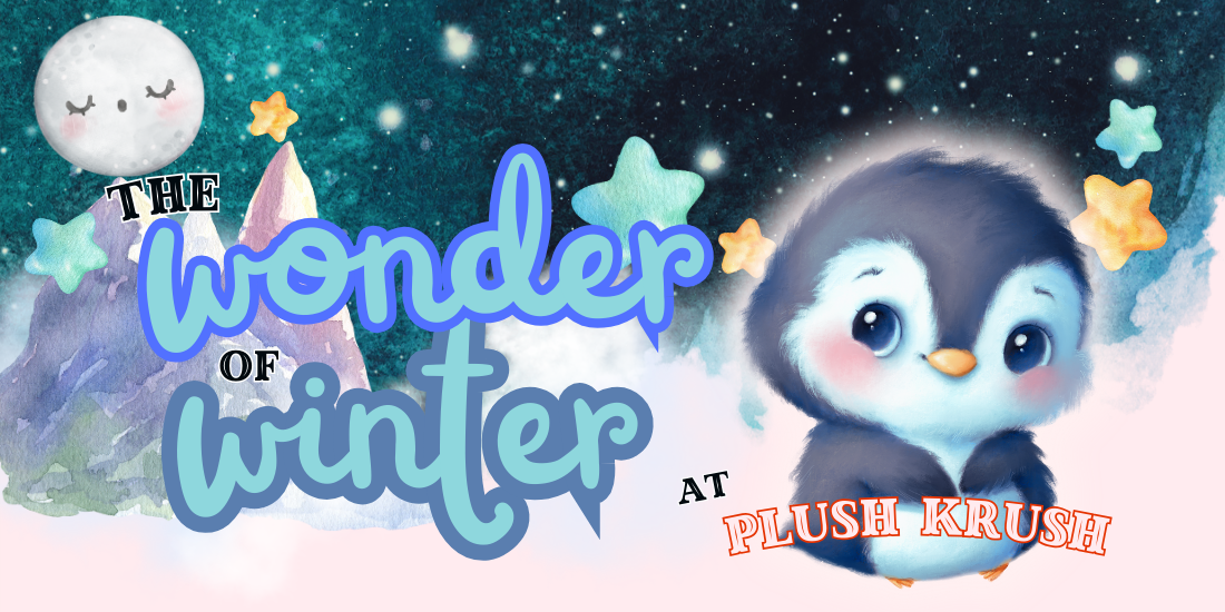 At Plush Krush, you can embrace the magic of winter with our collection of plushies and accessories, featuring an enchanting mix of Sanrio characters and winter animals like penguins, polar bears.