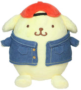 Jump back to the golden age of kawaii with our 90s Style Throwback Retro Pompompurin Plushie! This nostalgic version of Sanrio's beloved golden retriever pup captures all the vintage vibes while keeping his signature charm. Featuring Pompompurin in a retro-inspired outfit- a red backwards baseball hat and jean jacket, this plushie perfectly embodies the sweet spirit of 90s kawaii culture. Whether you're a long-time fan or new to collecting, this huggable piece of nostalgia brings together the best .