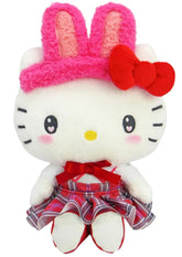Meet our adorable Animal Academy Hello Kitty Plushie, dressed as a school girl from the Animal Academy anime! This Oshikatsu cuddly companion features soft, huggable fabric and a charming design with its vibrant colors and delightful details- a plaid red school-girl outfit and coordinating bunny ear headband.
Perfect for snuggling, playtime, or as a unique decor piece, this plushie is a must-have for any Animal Academy fan. Bring home the joy of friendship today!