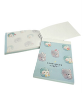 Bedtime Penguin & Koala Kawaii Mini Notepads feature two different designs, printed in full color. Quality binding, yet easy tear-out sheets.