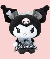 Say bonjour to the Black French Girl Kuromi Mignon Plushie, an exquisite addition to your Sanrio collection! Dressed in a chic houndstooth pattern and adorned with a charming French ribbon, Kuromi brings a touch of Parisian elegance and playful mischief to any setting.
Crafted with soft, premium fabrics and meticulous attention to detail, this plushie is perfect for collectors and fans who appreciate style and character. Kuromi's fashionable outfit and her signature playful expression make her an irresisti
