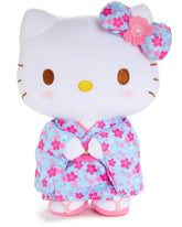 The legendary Hello Kitty appears in many forms and never disappoints. Presented here as a high quality plush, Hello Kitty’s traditional Japanese cherry blossom kimono and matching sakura bow will charm owners for years to come. Sanrio collectors, grab this special Blue Cherry Blossom Kimono Hello Kitty Plushie Stuffed Animal