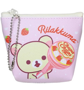 Sweeten up your everyday essentials with the Chupa Chups x Korilakkuma Pink Strawberry Cream Mini Pouch! This adorable collaboration combines Korilakkuma’s soft, lovable charm with a deliciously retro strawberry cream candy theme. Compact and easy to carry, it’s perfect for storing coins, earbuds, lip balm, small cosmetics, or other tiny treasures. The playful pink design makes it an irresistible accessory for your purse, backpack, or stationery collection.