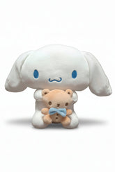 Calling all Sanrio fans! Add a dose of happiness to your life with the adorable Cinnamoroll and Mascot Plushie, featuring your favorite character holding their beloved mascot.