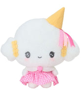 This Cogimyun 10th Anniversary Gingham Love Plushie features Cogimyun, the lovable and fluffy character known for her amazing hairdo- two soft n sweet buns- and an even sweeter shy demeanor, in a soft mini plush format. Her cute pink checkered dress and adorable accessories make her stand out in any collection!