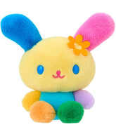 Meet your new cuddly little friend! This adorable Colorful Flower Usahana Plushie features big colorful ears, a sunny yellow face, a sweet flower accent, and bright rainbow-inspired colors that are sure to bring a little extra joy wherever it goes.