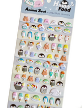 These amazing Foodie Penguin Puffy Sticker Sheets can add personality to any notes, letter, planner, and more! Get creative and mix and match multiple stickers to create unique new stories. Perfect for all ages especially for high school and college!