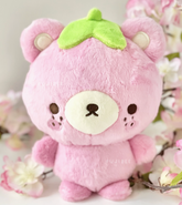 The Fujibee Barb the Strawberry Bear Plushie bursts with a berry cute personality! Residing in a cozy strawberry patch alongside her closest companion Lemon Bear, Barb is a unique plushie with eclectic tastes.