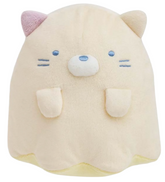 Meet the Glow-in-the-Dark Neko Cat Ghost Plushie – the cutest spooky companion you’ll ever cuddle! This adorable plush combines the charm of a cat with a playful ghostly twist, featuring soft, velvety fabric and sweet embroidered details.
By day, it’s a soft, huggable friend; by night, it transforms, glowing with a gentle, ethereal light that brings a magical touch to any room.
Part of the Sumikkogurashi gang, who have been invited by a ghost to the Night Park, the begin to enjoy it by pretending to