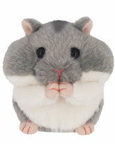 Bring home an irresistibly lifelike little friend! This Grey Winter White Japanese Little Hamster MogoMogo Plushie features incredibly soft, realistic-looking fur, adorable rounded cheeks, tiny pink paws, and glossy black eyes that give it an almost photo-realistic appearance.
Its chubby body and sweet expression make it look like a real hamster frozen in the cutest pose—without the feeding, cleaning, or midnight squeaking!