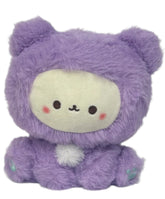 These cuddly Pastel Hooded Animal Plushies are perfect for snuggling at bedtime. Dressed in their soft pastel animal character onesies, they are great for display or for some cozy playtime. Their feet feature individually embroidered shapes making them even cuter with adorable attention to detail! Collect them all or give them as the most adorable gifts!