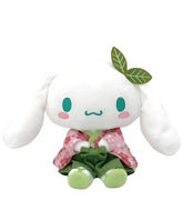 Suppose you miss the beauty of spring and the lovely fragrance of cherry blossoms. Have it forever with the Matcha Sakura Garden Cinnamoroll Kimono Plushie, an enchanting mix of traditional Japanese elegance and kawaii charm. This plushie is made from soft, huggable material, perfect for snuggling or adding a cute touch to your space.
Cinnamoroll's gentle expression and detailed kimono design make his charm as lovely as the spring flower. The vibrant green color and delicate sakura motifs give him a unique
