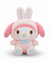My Melody Polka Dot Pink Bunny Plushie