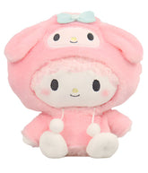 Celebrate the sweetest of friendships with our My Sweet Piano Loves My Melody Friend Pink Hoodie Plushie! This adorable plush features Sweet Piano dressed in a cozy pink hoodie inspired by her best friend My Melody, making it an extra special piece. Crafted from premium soft materials, this heartwarming plushie captures the essence of Sanrio's beloved friendship duo. Whether you're a dedicated collector or simply love the magic of Sanrio friendships, this Sweet Piano plush is perfect for cuddles and display