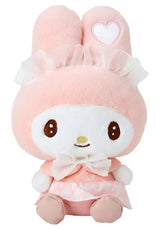 Say bonjour to the Pink French Girl My Melody Mignon Plushie, an exquisite addition to your Sanrio collection! Dressed in a chic houndstooth pattern and adorned with a charming French ribbon, My Melody brings a touch of Parisian elegance and playfulness to any setting.
Crafted with soft, premium fabrics and meticulous attention to detail, this plushie is perfect for collectors and fans who appreciate style and character. My Melody's fashionable outfit and her signature lovely expression make her an irresis
