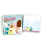 Presenting the delightful Sanrio Candy Box Series Memo Pads, these stationery items are a must-have for anyone who appreciates a touch of cuteness with their competence!   Choose from 4 equally adorable sets, each with a different style of sweet-treat branding and featuring your favourite Sanrio characters - My Melody, Kuromi, Pompompurin, Hangyodon and Pochacco all add a cheerful touch of kawaii to these nifty notes!