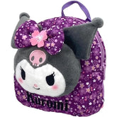 Embrace kawaii culture with this delightful mini backpack, featuring Sanrio’s iconic Kuromi decked in a charming kimono amidst delicate cherry blossom details. This demure yet fashion-foward bag is designed to bring a touch of Japanese elegance to your everyday look. Combining traditional Japanese motifs with modern Sanrio style.
This mini backpack is not just a bag; it's a statement piece for any Kuromi fan or lover of kawaii fashion. Perfect for adding a cute and stylish touch to your wardrobe, it’s also