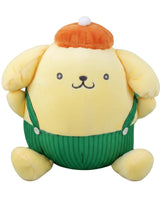 Straight outta the 60s groove era comes our Retro Mood Pompompurin Plushie! This adorable plush features Pompom in an amazing retro outfit of green suspenders and trousers that captures the vibrant style and spirit of the 1960s. Of course, His outfit would not be complete without a vintage tank on his signature brown hat.