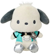 Meet the dashing Silver Royalty Pochacco Plushie, a sophisticated addition to your kawaii collection. This charming pup is dressed to impress in a luxurious aqua blazer that perfectly complements his playful personality. Adorned with an elegant black bow tie and gleaming chain details, Pochacco exudes royal charm from his dapper outfit down to his striking silver boots. This collector-worthy plushie brings together classic Sanrio cuteness with a touch of regal refinement.