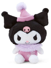 Dressed for the chilly weather, this Winter Knits n Poms Kuromi Plushie is ready to bring warmth and joy to your plush collection with its snug winter accessories and irresistibly soft fur.
Kuromi's sassy charm shines through with a festive winter twist—the adorable snowflake embroidery adds extra warmth to this seasonal look. The pompom atop its beanie is to-die-for and the fur collar is keepin' it classy but cute!