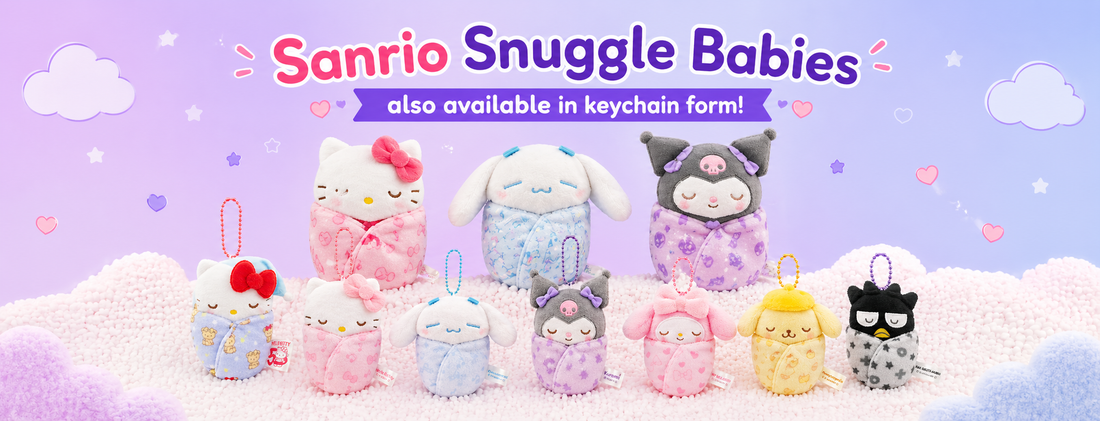 Swaddle n Snuggle Babies by Sanrio!