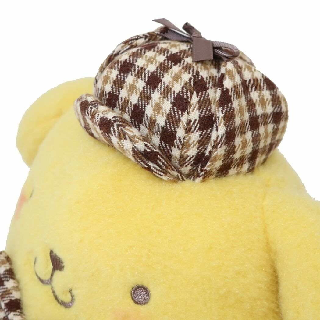 Pompompurin Mocha Plaid Large Plushie