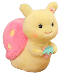 Spring Love Strawberry Snail Plushie