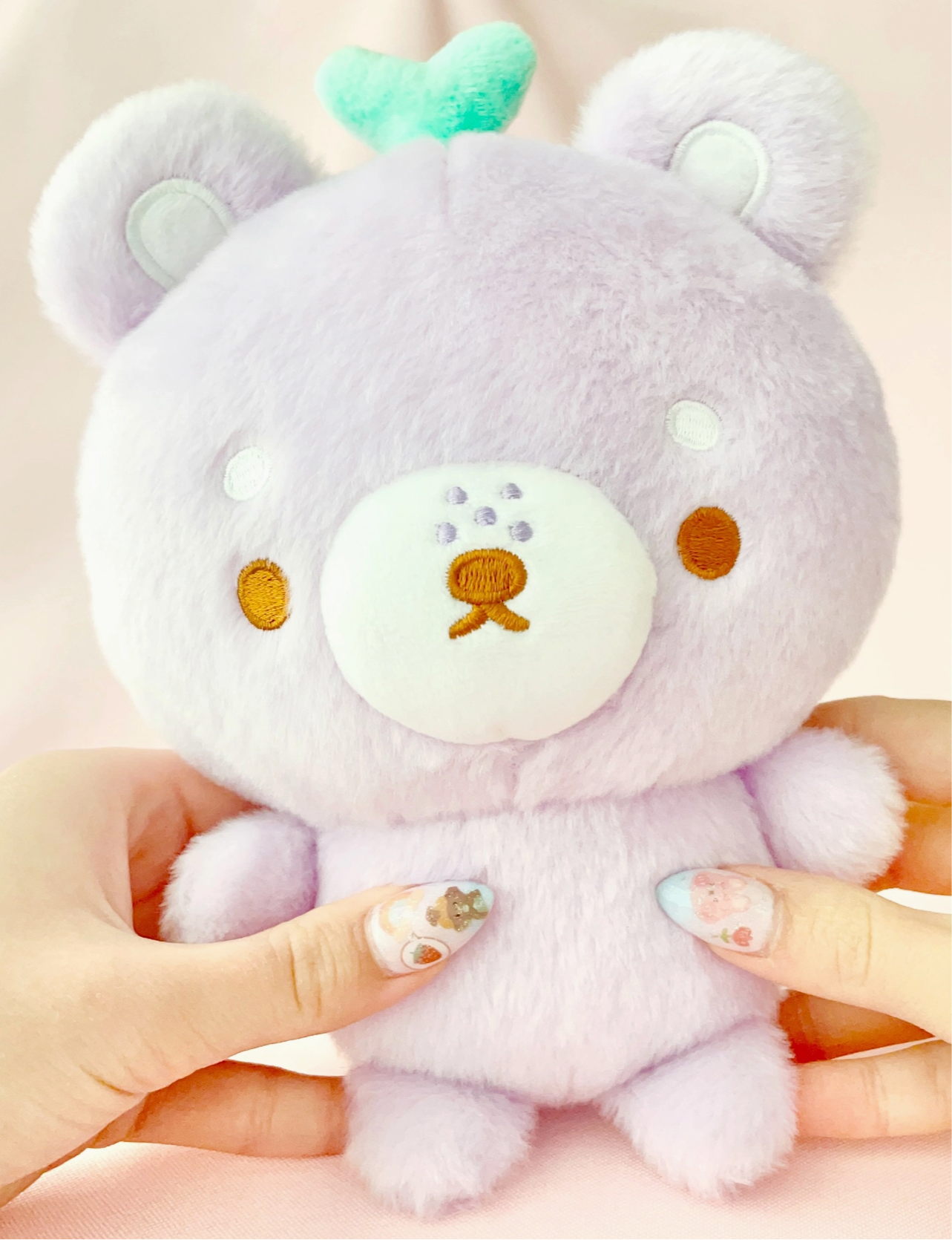 Fujibee Lavender Bear Boutique Plushie