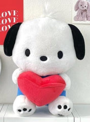 Pochacco Red Love Heart Plushie