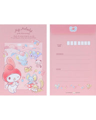 Bring back the charm of the 90s with the Classic My Melody Letter Set, a must-have for Sanrio fans. Featuring two different stationery and envelope designs, this set offers variety while keeping a cohesive, nostalgic aesthetic. Perfect for writing heartfelt notes, journaling, or gifting, it captures the timeless sweetness of My Melody. Made in Japan, this collectible stationery set blends vintage-inspired style with everyday functionality.