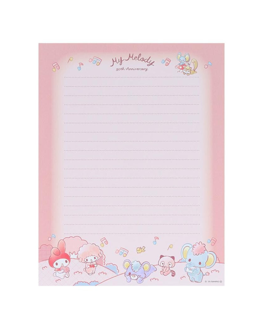 Bring back the charm of the 90s with the Classic My Melody Letter Set, a must-have for Sanrio fans. Featuring two different stationery and envelope designs, this set offers variety while keeping a cohesive, nostalgic aesthetic. Perfect for writing heartfelt notes, journaling, or gifting, it captures the timeless sweetness of My Melody. Made in Japan, this collectible stationery set blends vintage-inspired style with everyday functionality.