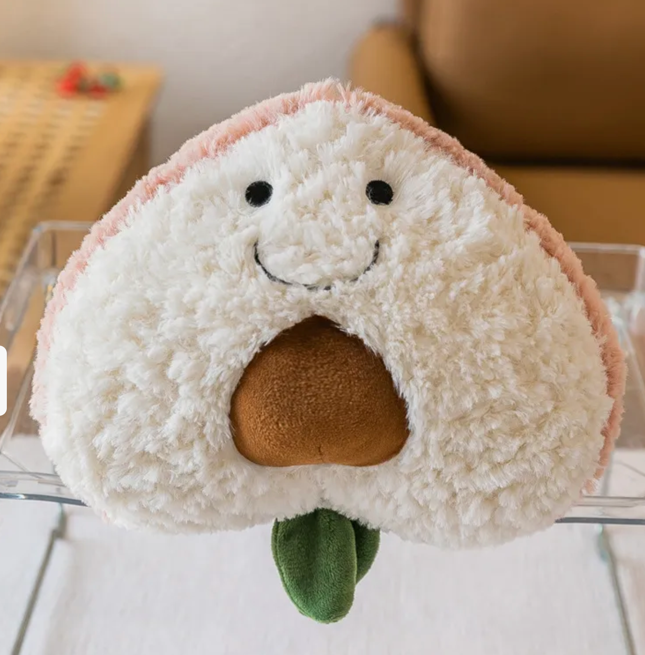 perfect gift for fruit enthusiasts, veggie lovers, or just someone who appreciates adorable plush toys, our Assorted Fruit and Vegetable Produce Plushies are sure to bring a little extra cheer in their life. Peach stuffed animal