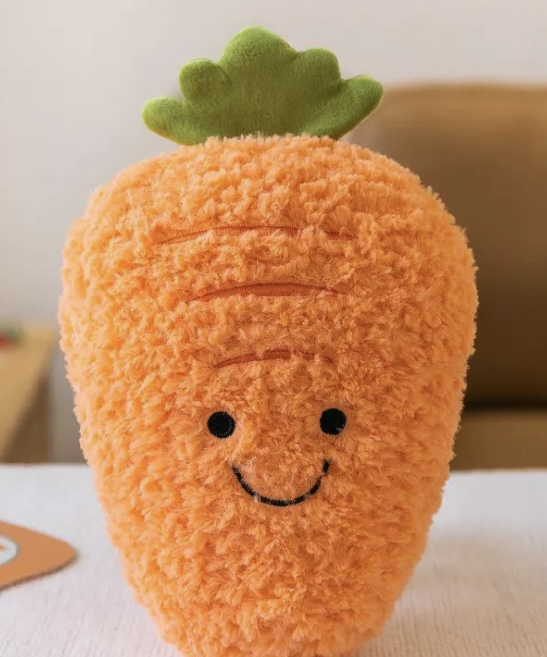 perfect gift for fruit enthusiasts, veggie lovers, or just someone who appreciates adorable plush toys, our Assorted Fruit and Vegetable Produce Plushies are sure to bring a little extra cheer in their life. Carrot stuffed animal