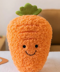 perfect gift for fruit enthusiasts, veggie lovers, or just someone who appreciates adorable plush toys, our Assorted Fruit and Vegetable Produce Plushies are sure to bring a little extra cheer in their life. Carrot stuffed animal
