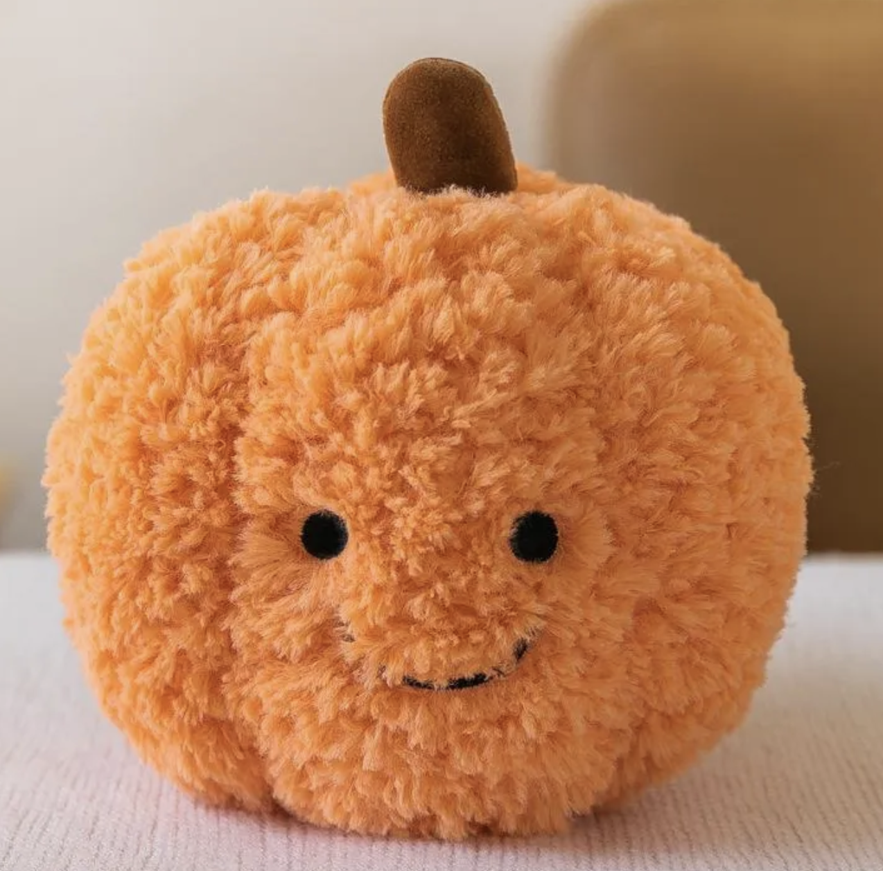 perfect gift for fruit enthusiasts, veggie lovers, or just someone who appreciates adorable plush toys, our Assorted Fruit and Vegetable Produce Plushies are sure to bring a little extra cheer in their life. Pumpkin stuffed animal