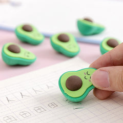 The adorable Avocado Chubby Belly Erasers Set features 4 cutie pie blooper-loving pals. They're ready to rise to the occasion of your next study or writing blunder.