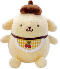 Cherry Yellow Check Baby Pompompurin Plushie