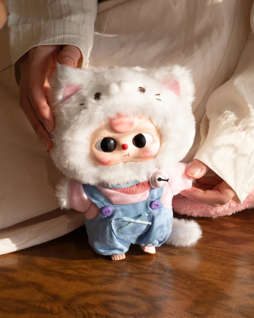 Baby Three Kitten Wardrobe Series Plush Keychain Blind Box