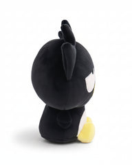 What more can you ask from this classic, little guy? Bad Badtz Maru appears in his simplest and truest form. The Bad Badtz Maru Classic Sanrio Plushie features the spiky haired penguin, famous for his “over it” facial expression, who has been charming Sanrio fans for generations. Bring the perfect balance of attitude and charm to your plushie collection with this black and white cutie.