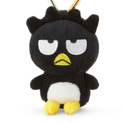 Rebellious charm is this funky penguin's vibe-- add that flavor to your accessories with the Bad Badtz-Maru Mini Mascot Heart Clasp Keychain! This keychain features the mischievous penguin, Bad Badtz-Maru, in a mini plush format. With his signature spiky hair and cheeky expression, he’s sure to stand out.