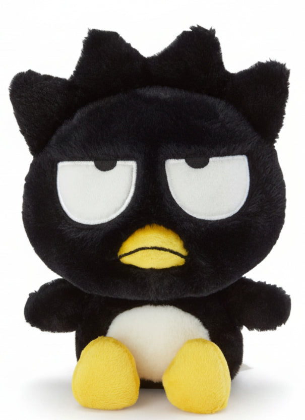 Meet the plushie with zero patience and a whole lot of attitude! This Bad Badtz Maru Plushie features an unimpressed expression, tiny yellow beak, and signature grumpy stare, he looks like he’s judging everyone in the room—but underneath that bad attitude is a lovable little companion who’s always ready to stick by your side.
