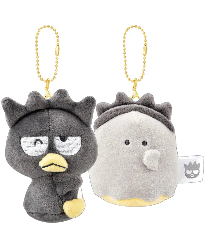 Double the mischief with the Bad Badtz-Maru Sanrio × Obakenu Ghost Plush Magnetic Keychain Set. These magnetic keychains stick together, making them a playful collectible for friends or Sanrio fans. Soft and palm-sized, they’re perfect for clipping onto bags, keys, or backpacks. Featuring the fun and cheeky personality of Bad Badtz-Maru paired with the spooky-cute Obakenu Ghost