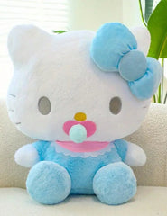 Meet the Big Baby Love Hello Kitty Plushie – a heartwarming and irresistibly huggable addition to any Sanrio fan’s collection! This plushie captures Hello Kitty in an adorable baby-style design with soft, chubby cheeks, a sweet expression, and gentle embroidered details. Dressed in pastel hues with a charming bow, this oversized plush is made from ultra-soft, premium material for endless cuddles. Perfect as a gift or a comforting companion, the Big Baby Love Hello Kitty Plushie brings a cozy, nostalgic char