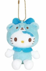Add a splash of caring charm to your collection with our Blue Hues Hello Kitty as Tiny Chum Bear Plush Keychain! This special crossover piece features our beloved Hello Kitty dressed as the friendly Tiny Chum Bear in beautiful blue hues, creating a perfect blend of Sanrio magic. Crafted from premium soft materials, this portable-sized plush keychain is perfect for adding a touch of friendship and care to your keys or bag. Whether you're a dedicated Hello Kitty collector, a kawaii enthusiast.