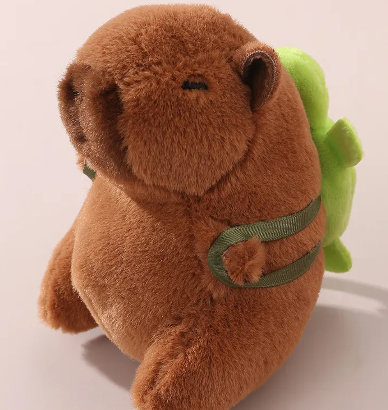 The strawberry hat capybara keychain you never knew you needed. The turtle backpack toting capybara keychain that's suddenly a must-have. Tote your keys with kawaii style and conquer your day with a Capybara Plushie Keychain