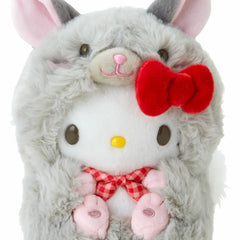 Hello Kitty is dressed as an adorable chinchilla, combining her classic charm with the fluffiness of this woodland animal for an irresistibly cute look. Hello Kitty’s signature red bow peeks out from her chinchilla hood, with embroidered eyes and a sweet smile.


This Chinchilla Hello Kitty Woodland Plushie is a delightful blend of Hello Kitty’s timeless appeal and the cozy, playful spirit of a woodland chinchilla. It’s a must-have addition to any collection or as the perfect gift for animal, Sanrio fan.