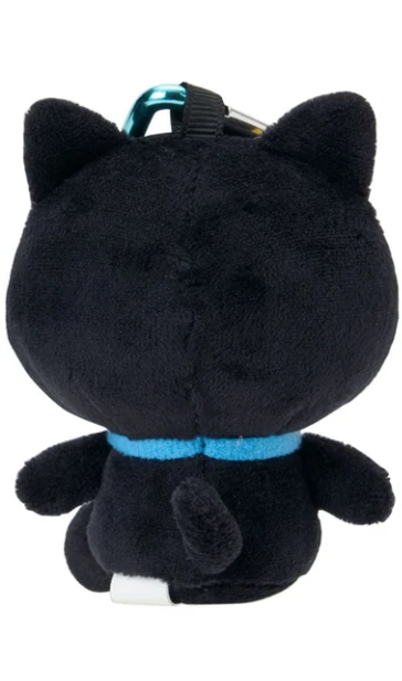 Bring a splash of cuteness to your day with the Chococat Mini Mascot Heart Clasp Plush Keychain! Featuring Sanrios very own Chococat&nbsp; in a mini plush form, this keychain is both adorable and practical. With his soft smile and cheerful demeanor, Chococat&nbsp; is sure to brighten up your keys, bag, or backpack.