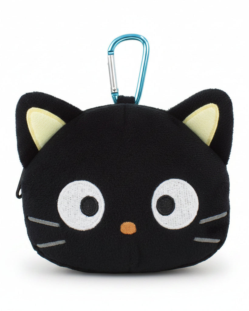 The Cute Chococat merchandise you’ve waited for is here! This charming plush pouch combines style and function with its convenient loop clasp, making it easy to clip onto bags, backpacks, or keys. Designed to hold small items like earphones and everyday essentials, it’s the perfect mix of practicality and Sanrio cuteness for fans on the go.
