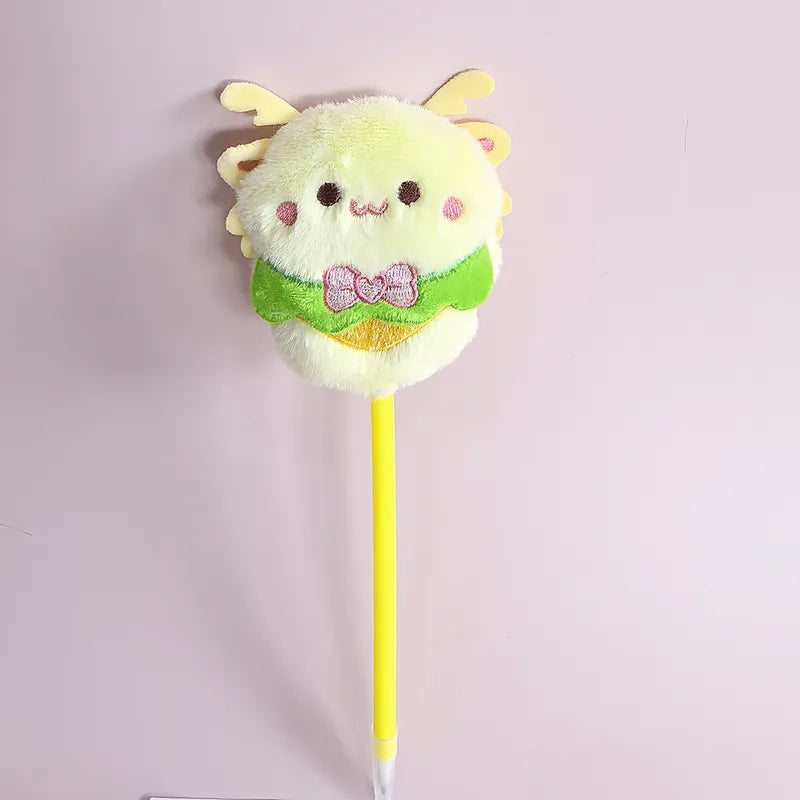 Chubby Animal Plushie Pens