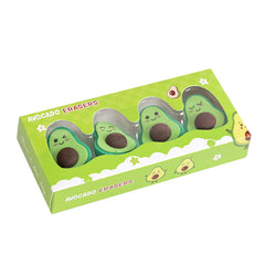 The adorable Avocado Chubby Belly Erasers Set features 4 cutie pie blooper-loving pals. They're ready to rise to the occasion of your next study or writing blunder.